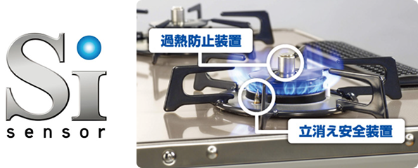 Siセンサーコンロ